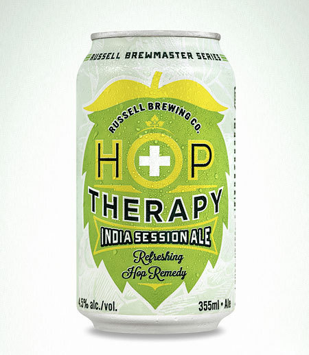 Russell Hop Therapy Can #beer #packaging