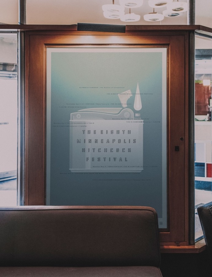 New Work: Minneapolis Hitchcock Festival Poster