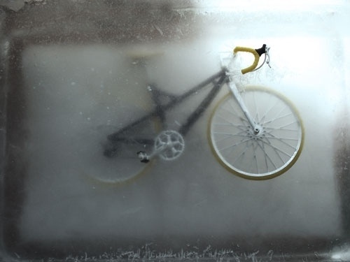 KEREM OZAN BAYRAKTAR #bicycle #frozen #bayraktar #ozan #bike #kerem #cycling #ice #cube