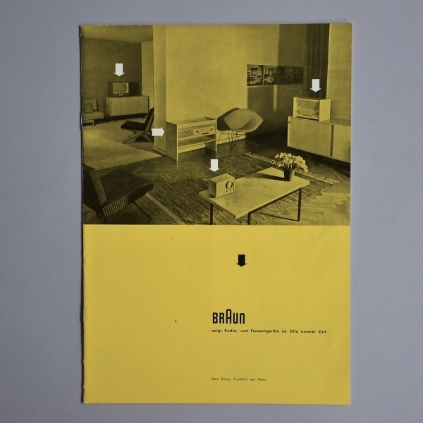 Brochure design idea #106: All sizes | Braun new range brochure | Flickr - Photo Sharing! #modern #braun #mid #century