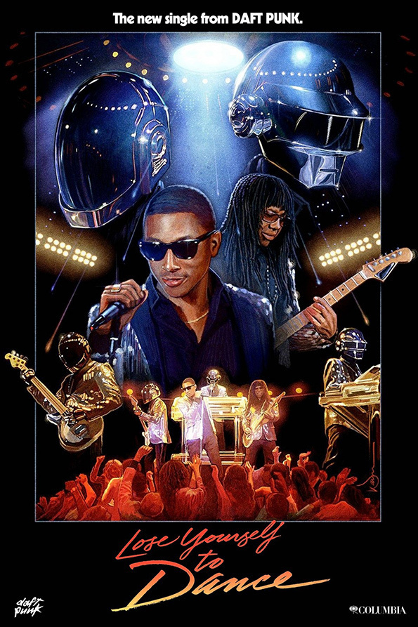 Daft Punk #yourself #punk #daft #1980s #poster #lose