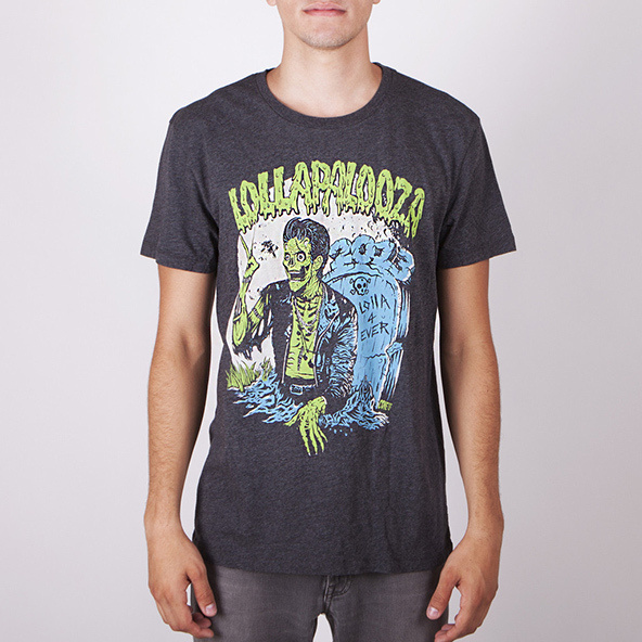 Lollapalooza Festival t-shirt #festival #design #shirt #illustration #typograph #shirts