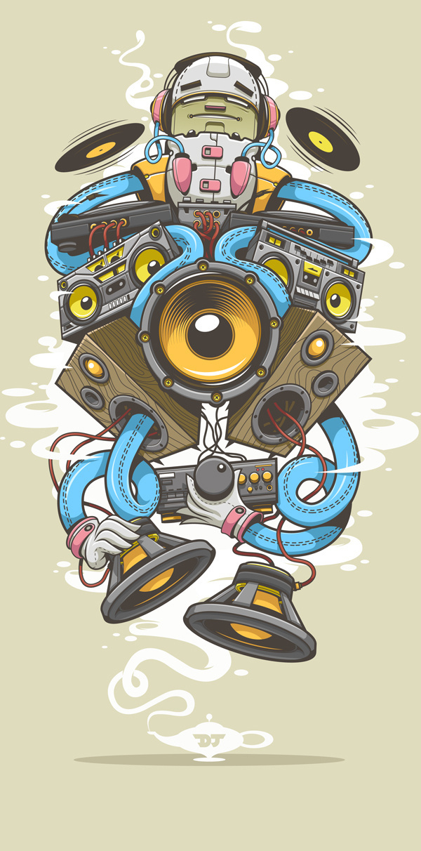 DJinn on Behance #awesome