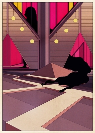 Prisoners of drops of water, we are but everlasting animals - but does it float #illustration