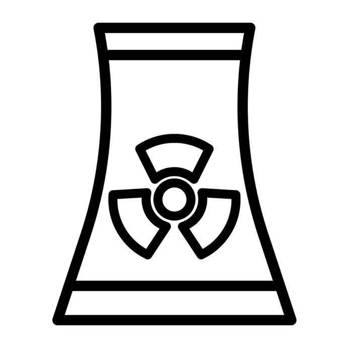 See more icon inspiration related to chimney, architecture and city, nuclear power, nuclear plant, power plant, cooling tower, radiation, nuclear, dangerous, industry, factory, radioactive, building, energy, symbol and signs on Flaticon.