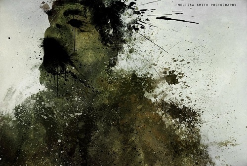 Our Favorite Superheroes Get 'Splattered' - DesignTAXI.com #hulk #comics #art
