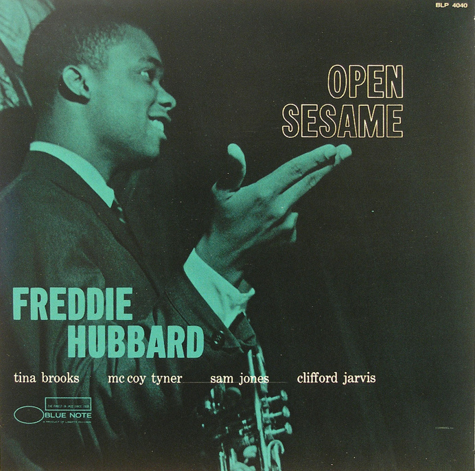 Freddie Hubbard, Open Sesame Blue Note Jazz album cover