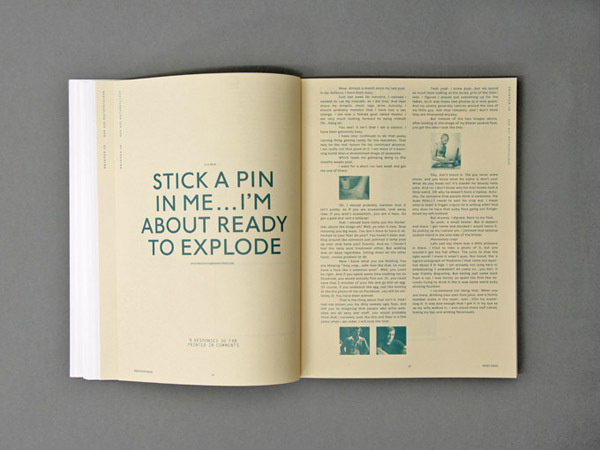 rosarioflorio #two #spread #duotone #layout #column