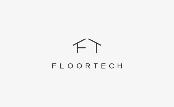 FloorTech by R&Co. Design #mark #symbolism #symbolic #logo #symbol #type #typography