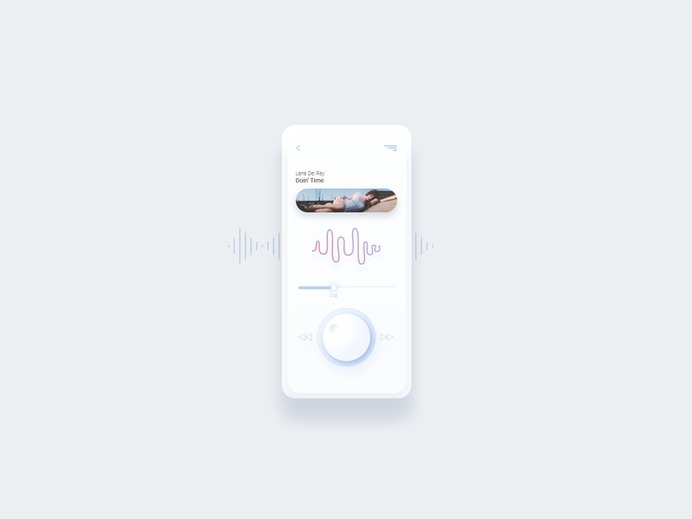 Music App music app ui music app design music application mobile app music app ux ui play player music player music minimalist minimal design app
