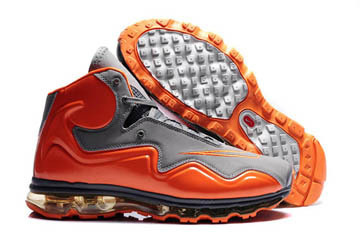 Air Flyposite Men Shoes Cool Grey and Total Orange #shoes