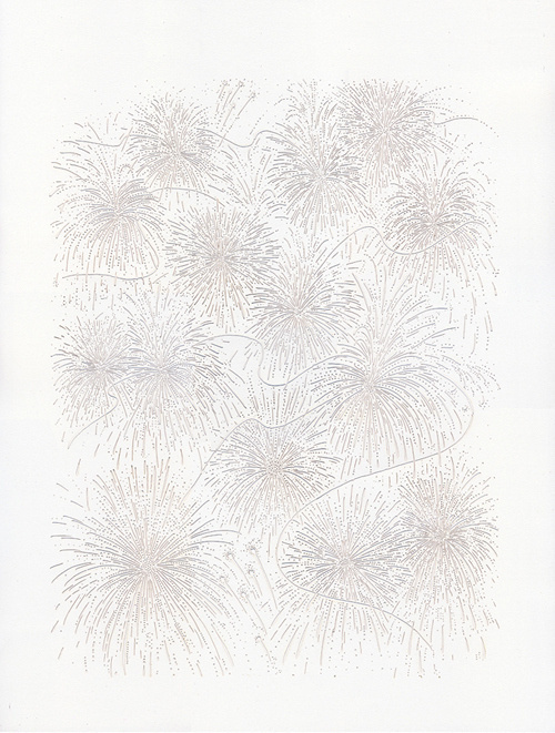 Fireworks Lasercut #print #fireworks #illustration