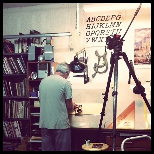 All sizes | Mark Oatis | Flickr - Photo Sharing! #lettering #signpainter #alphabet #studio