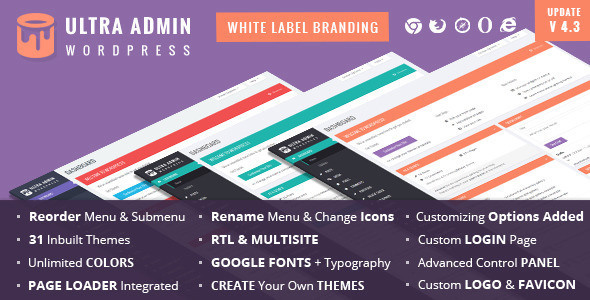 WordPress Admin Themes