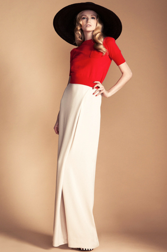 looong // lean // colour blocking Temperley London Resort 2013 #fashion
