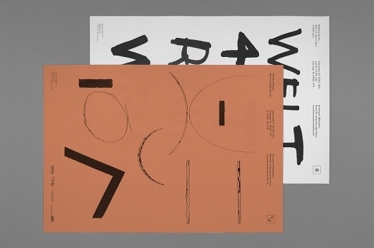 SI Special: Hannes Gloor & Stefan Jandl | September Industry / Bench.li #design #graphic #poster #typography