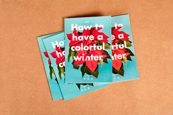 P.A.R Colorful Winter #print #editorial