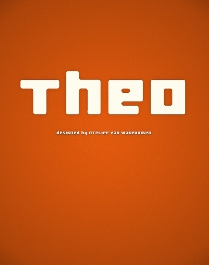 Novo Typo - Theo #novo #design #typeface #typo #typography