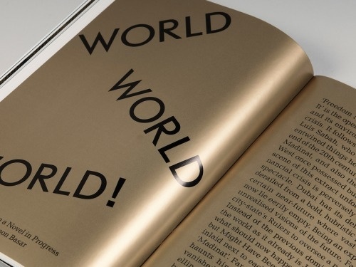 Dubai Düsseldorf #book #gold #layout #bling #typography