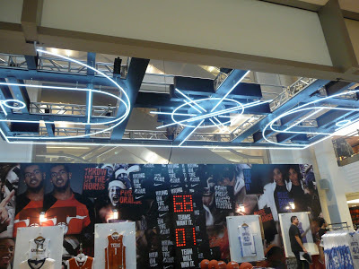 Tangram Tattler: March Madness 2011 at Nike Town #lights #environment