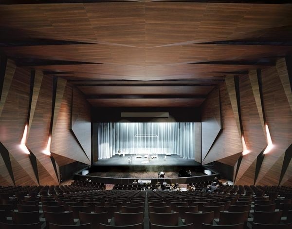 delugan meissl associated architect festival hall in erl #festspiele #tiroler #of #the #estival #hall #erl