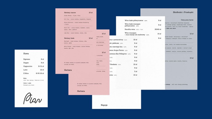 Plan Cafe Branding - Mindsparkle Mag PLAN is a coffee shop and a café bar in Poznań, Poland. Founded by Aleksandra Popiołek & Michał Oziewicz, PLAN quickly became a recognisable and likeable coffee spot in the city. #logo #photography #identity #branding #design #color #photography #graphic #design #gallery #blog #project #mindsparkle #mag #beautiful #portfolio #designer