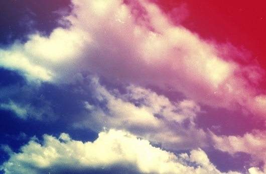 All sizes | Minolta X-500 | Flickr - Photo Sharing! #clouds #red #sky #photo #photography #duotone #blue