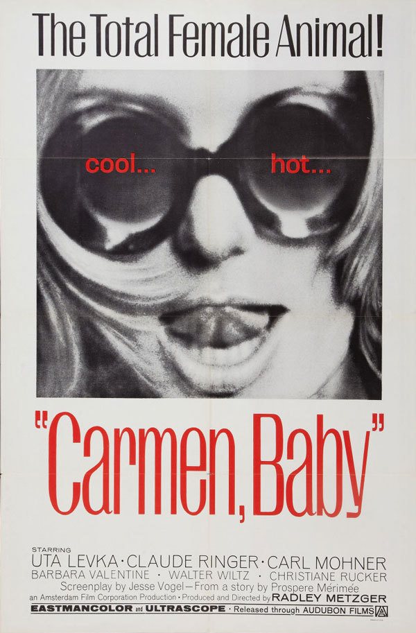 Movie Poster of the Week: The films of Radley Metzger on Notebook | MUBI #metzger #radley #poster