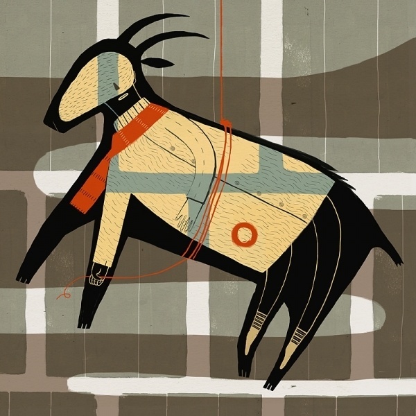 La finta nonna | Agostino Iacurci #illustration