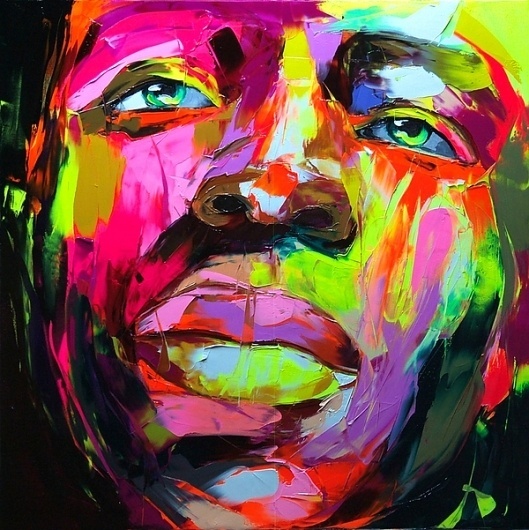 2011 on the Behance Network #francoise #colorful #nielly #painting