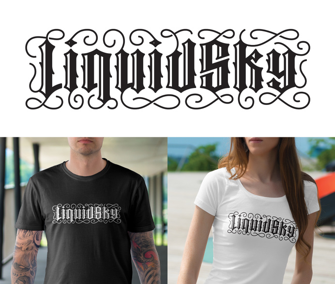 lettering, type
