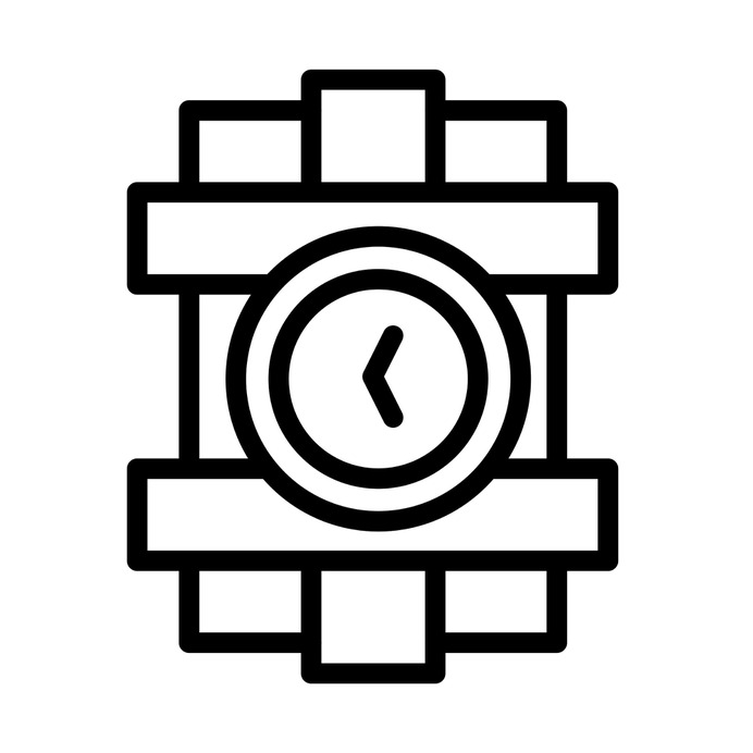 See more icon inspiration related to bomb, terrorism, dinamite, miscellaneous, security and time on Flaticon.