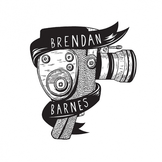BRENDAN BARNES on the Behance Network #logo #camera