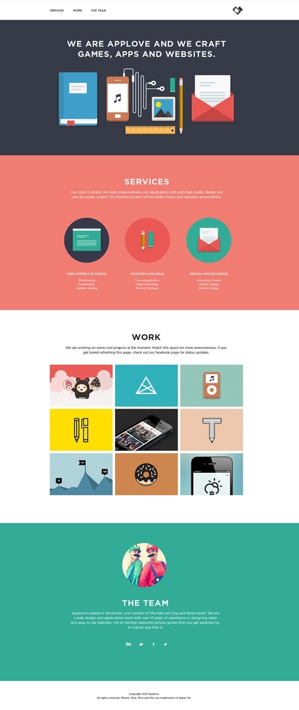 Applove's new responsive webpage on Behance #responsive #behance #apploves #webpage #new