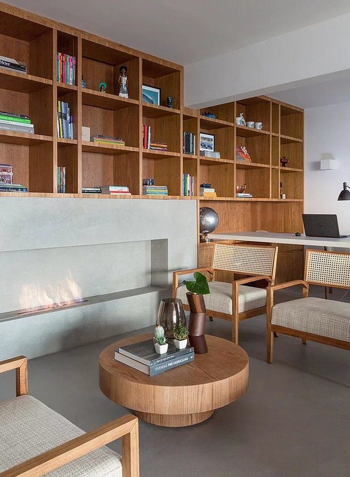Natural Materials Create a Warm and Peaceful Family Apartment in Sao Paulo 1