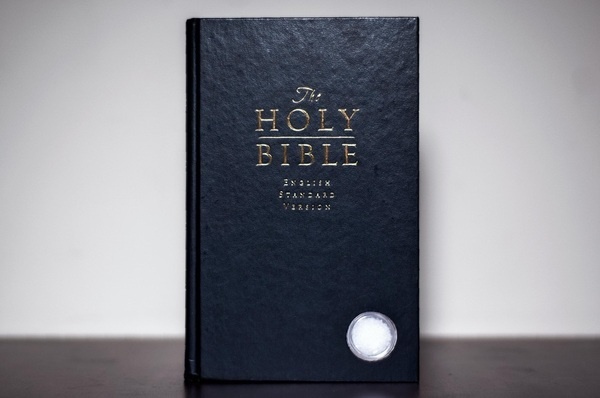The Salis Bible ZACH MYROW | INTEGRATED COPYWRITER #sculpture #packaging #design #remix #book #conceptual #reedit #product #craft #combine #art #paper #funny #pov