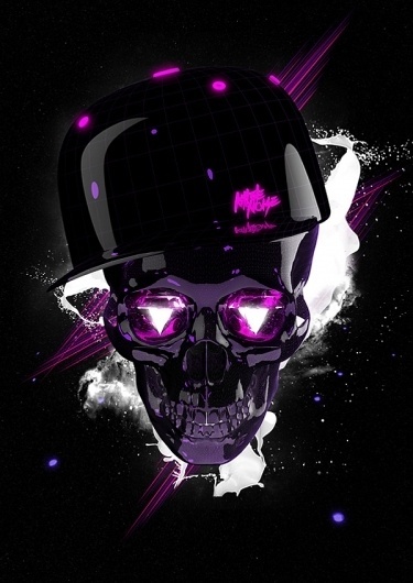 Kill The Noise on the Behance Network #cover #poster