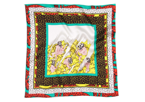 Ning Wang 11 #scarf #illustration