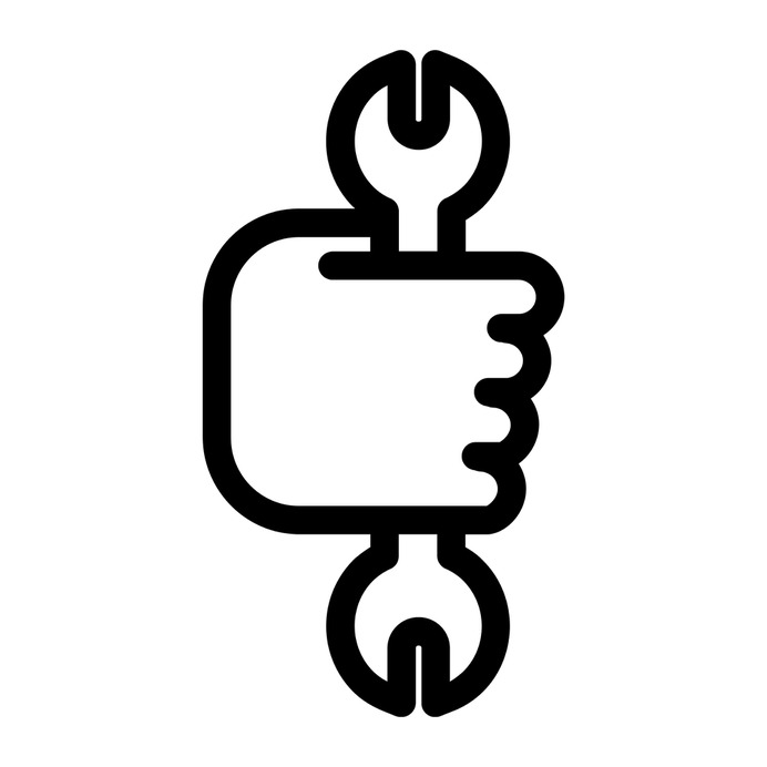 See more icon inspiration related to repair, hand, wrench, mechanic, mechanical, construction and tools and gestures on Flaticon.