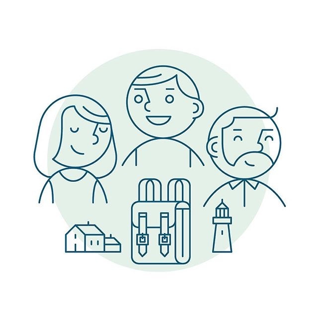 Dock_57 Character Design #icon #iconic #line #chracter #characterdesign #face #illustration