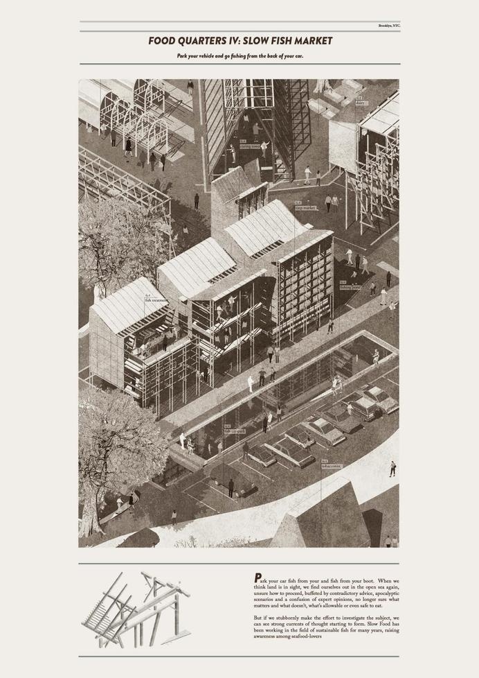 Architecture drawing Yannis Halkiopoulos
