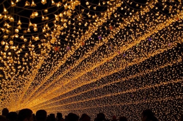 Japans Tunnel of Lights 7 #tunnel #light #japan #installation