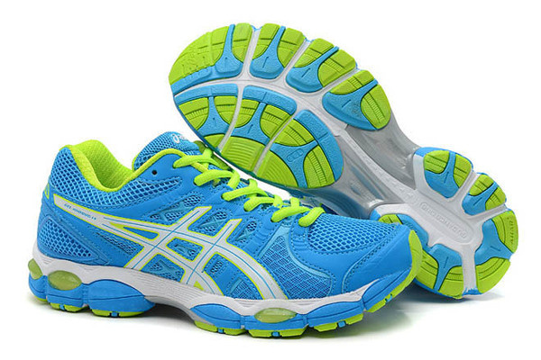 Womens Asics Gel Nimbus 14 Blue Green Shoes #shoes