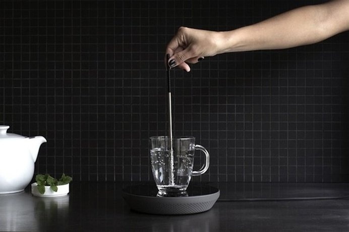 Revolutionize the way you boil water and heat only what you need with just an induction rod and plate! #electric #modern #lifestyle #design #home #product #industrial #kettle #style