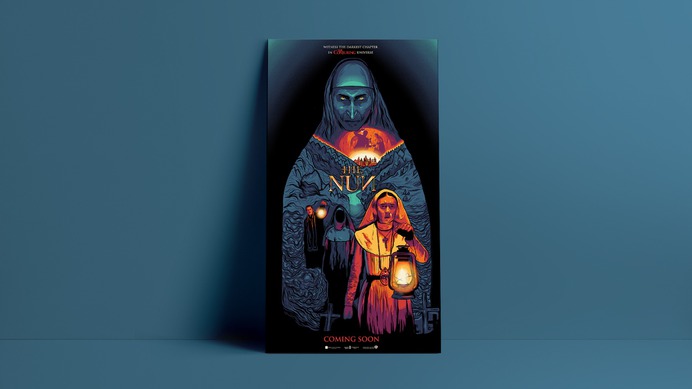 The Nun - Alternate Movie Poster - The Commas