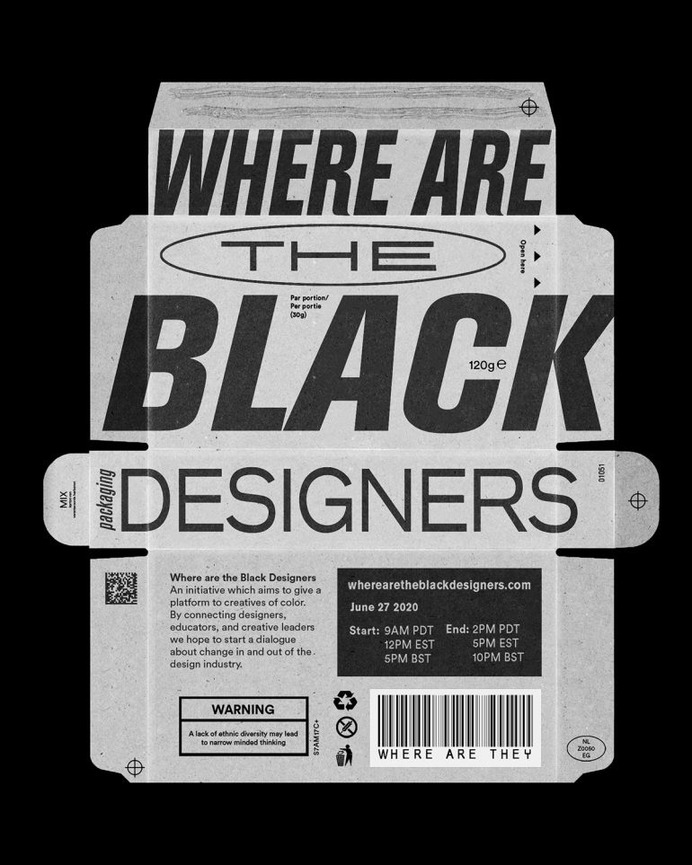 Where Are The Black Designers poster