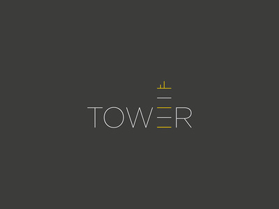 #brand #branding #clever #flat #identity #logo #mark #tower #verbicon #watermark #wordmark