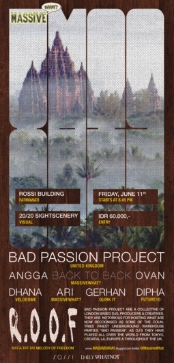 MASSIVEWHAT ROOF FLYERS #layout #massivewhat