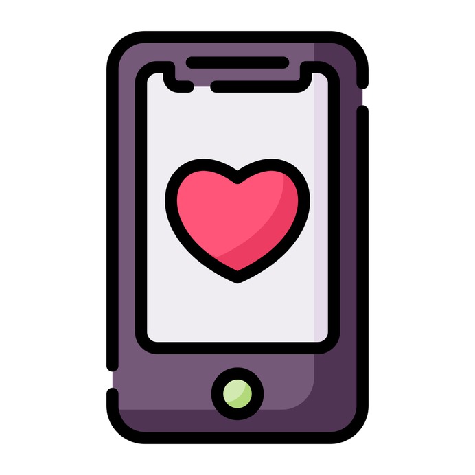 See more icon inspiration related to love and romance, love message, valentines day, touch screen, mobile phone, communications, chat, smartphone, love, message, cellphone, phone and technology on Flaticon.