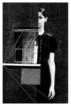 I don't wear dresses #illustration #collage